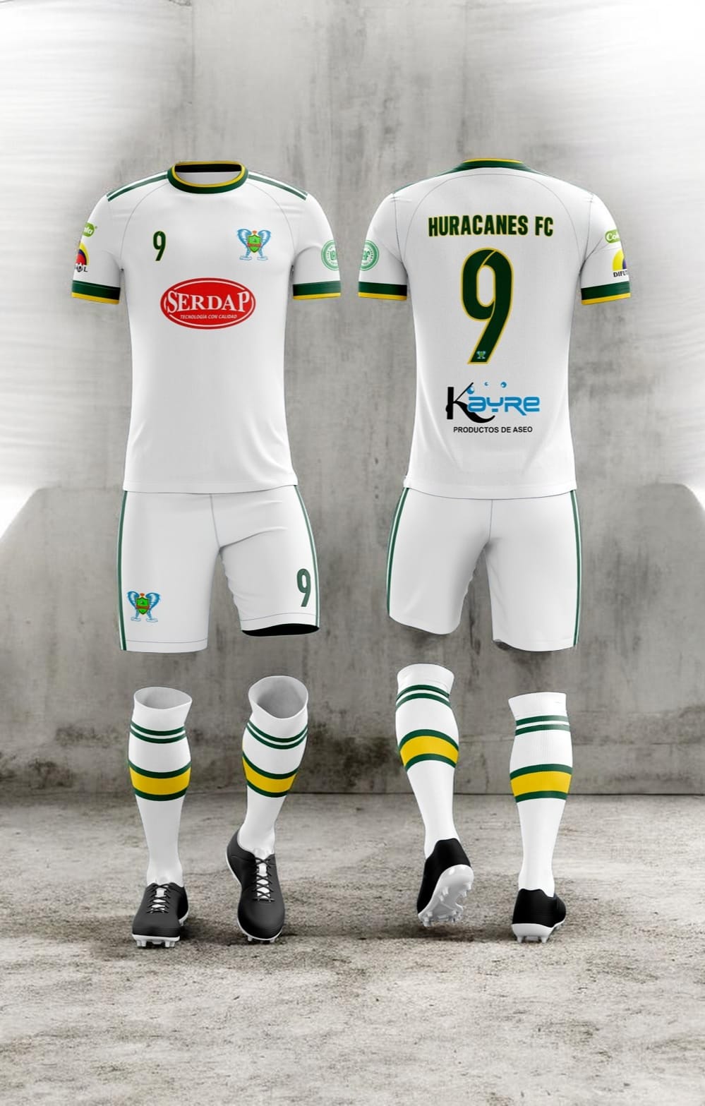 Uniforme Visitante Huracanes